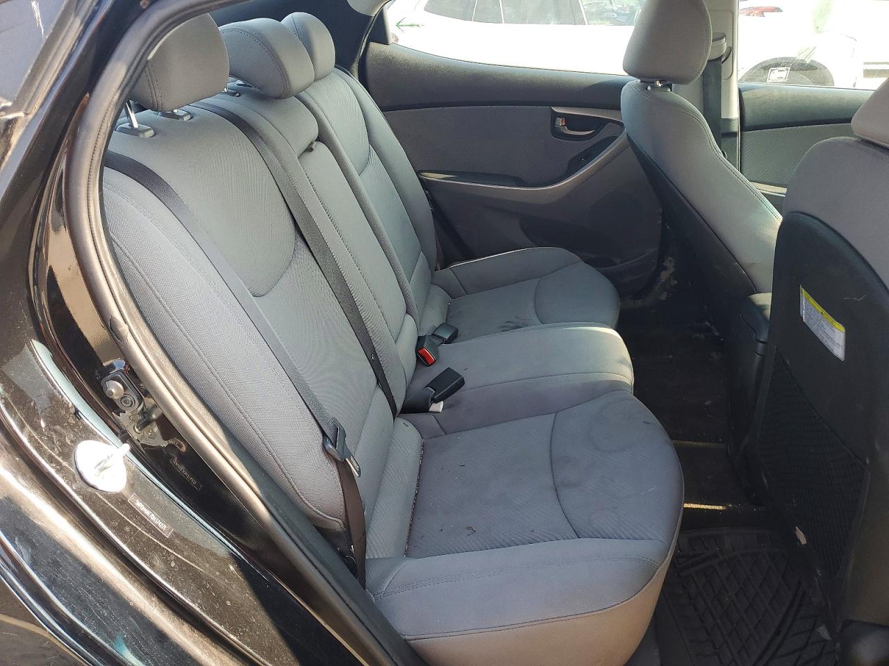 2013 Hyundai Elantra Gls Black vin: 5NPDH4AE7DH374271