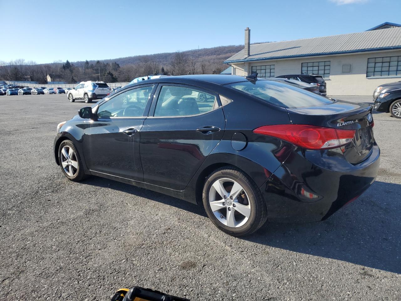 2013 Hyundai Elantra Gls Черный vin: 5NPDH4AE7DH383374
