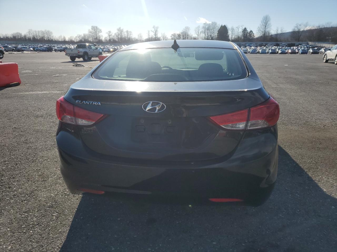 2013 Hyundai Elantra Gls Черный vin: 5NPDH4AE7DH383374