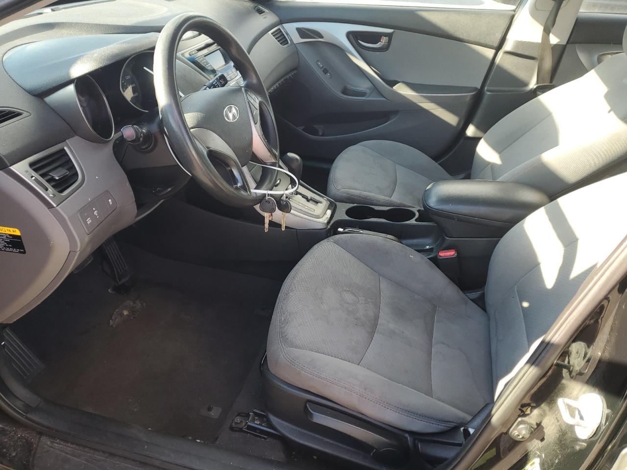 2013 Hyundai Elantra Gls Черный vin: 5NPDH4AE7DH383374