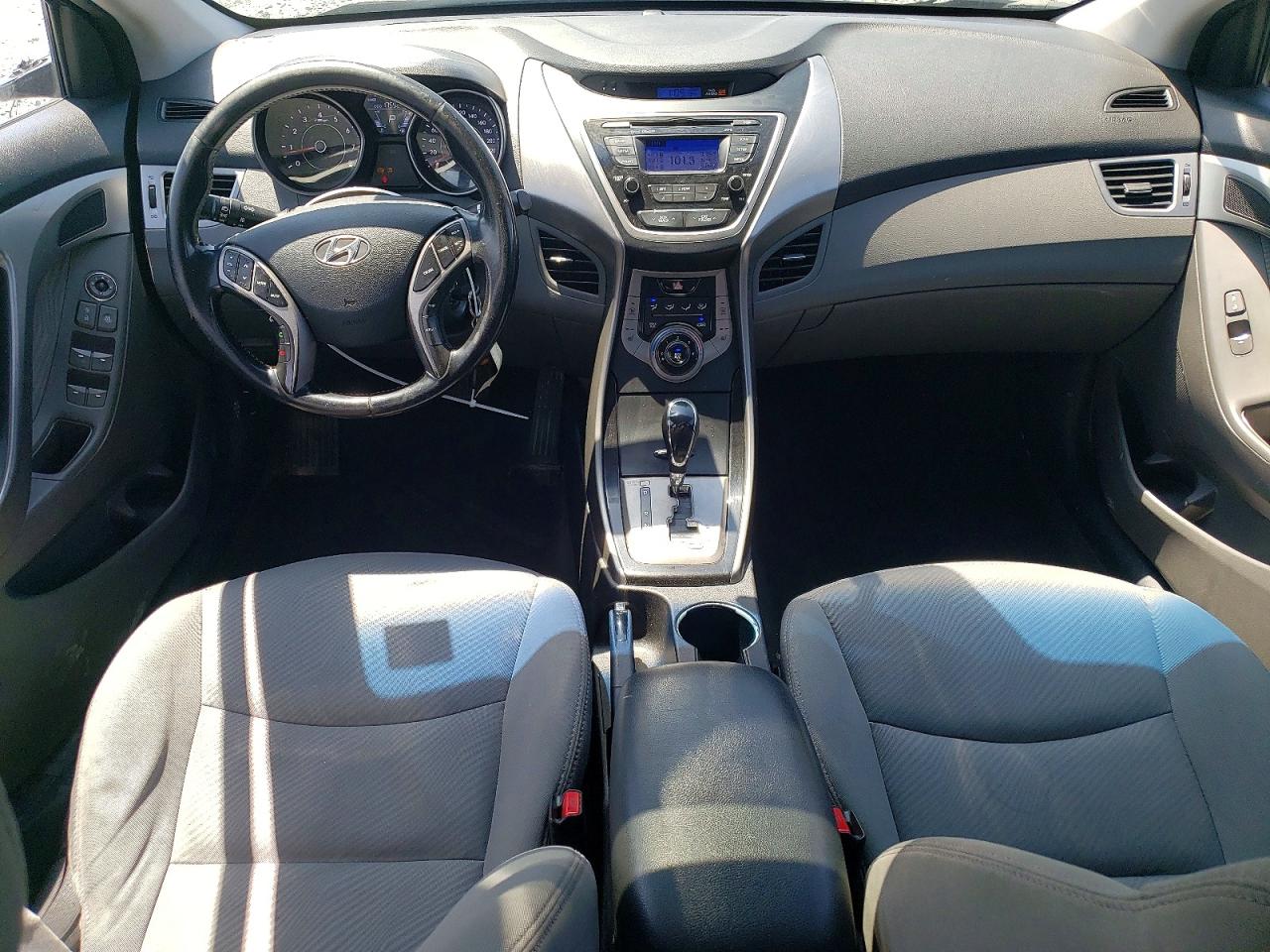 2013 Hyundai Elantra Gls Black vin: 5NPDH4AE7DH386839