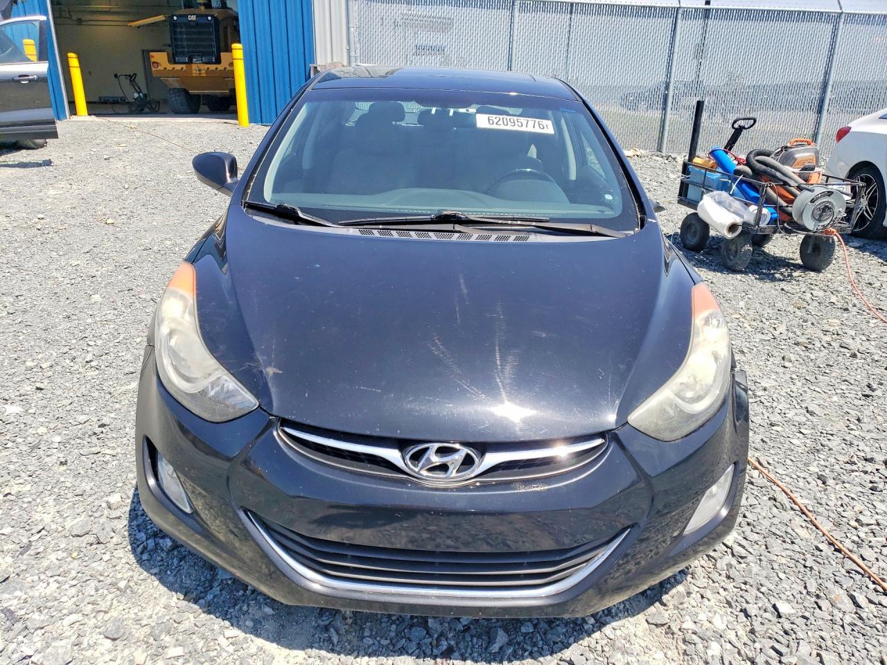 2013 Hyundai Elantra Gls Black vin: 5NPDH4AE7DH386839