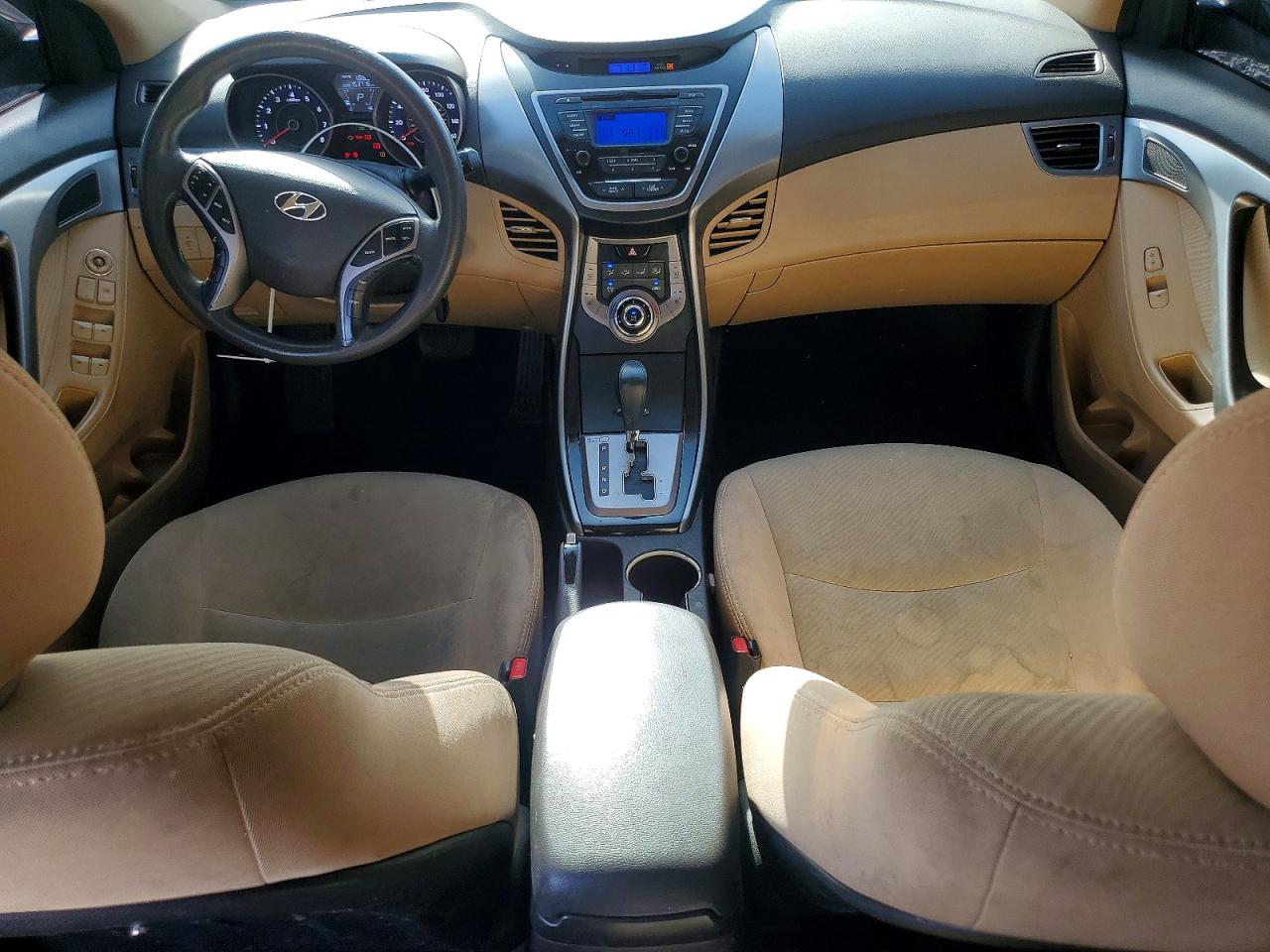 2013 Hyundai Elantra Gls Коричневый vin: 5NPDH4AE7DH392673