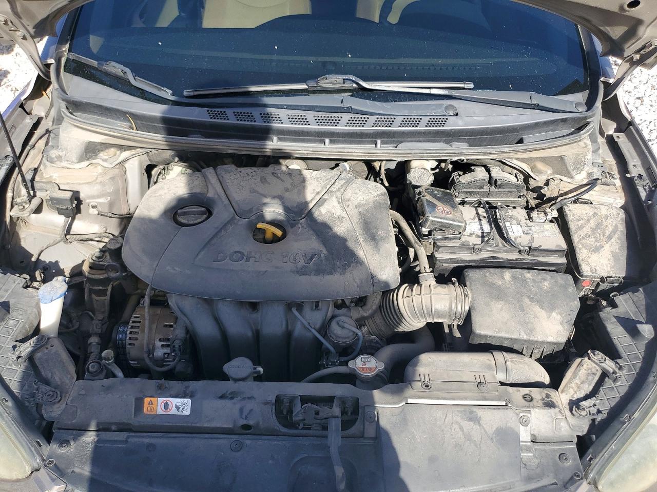 2013 Hyundai Elantra Gls Коричневый vin: 5NPDH4AE7DH392673