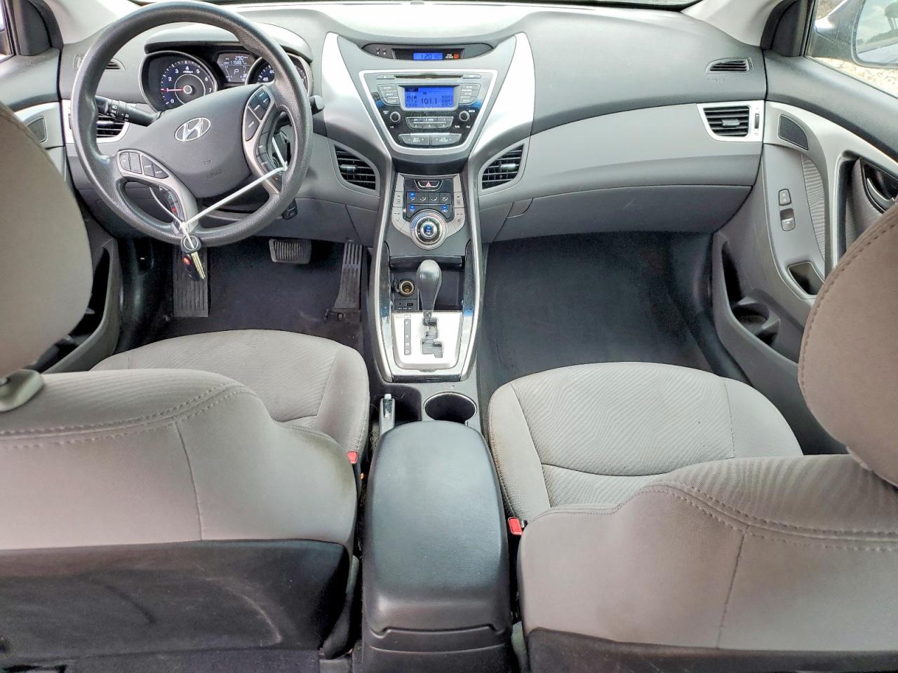 2013 Hyundai Elantra Gls Blue vin: 5NPDH4AE7DH400545