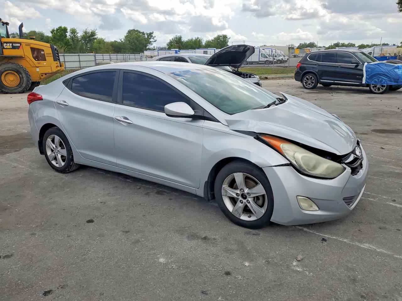 2013 Hyundai Elantra Gls Серебряный vin: 5NPDH4AE7DH420181
