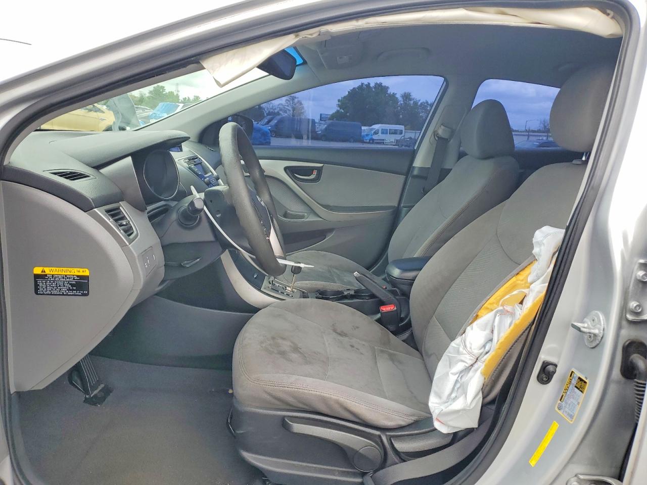 2013 Hyundai Elantra Gls Серебряный vin: 5NPDH4AE7DH420181