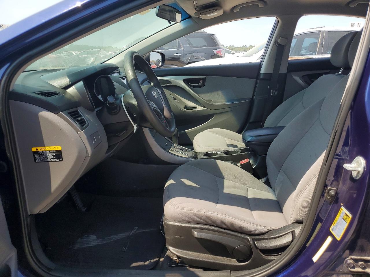 2013 Hyundai Elantra Gls Blue vin: 5NPDH4AE7DH421945