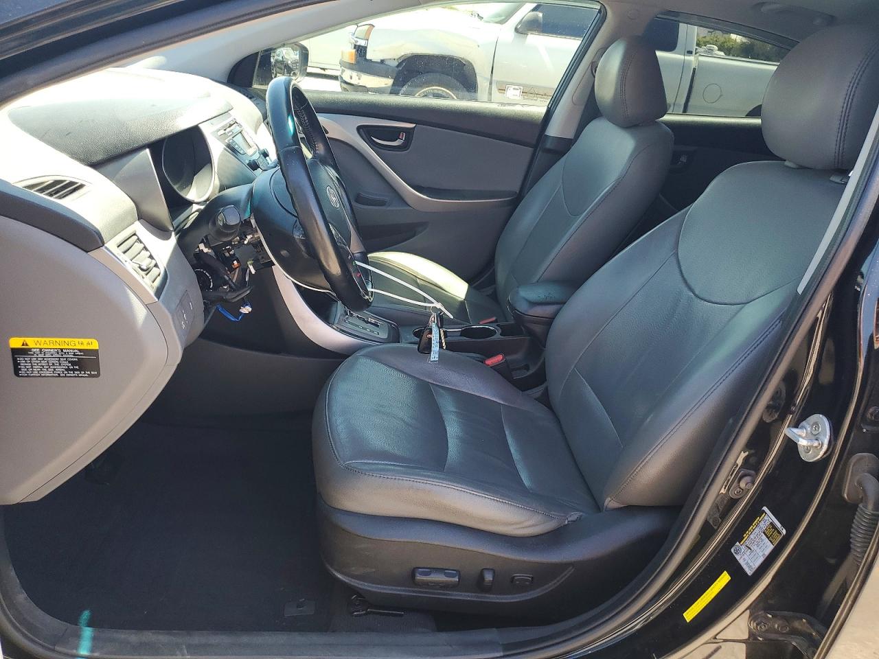 2013 Hyundai Elantra Limited Black vin: 5NPDH4AE7DH428782