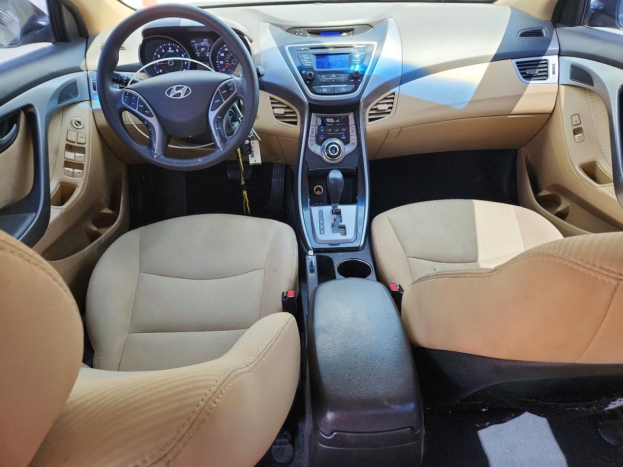 2013 Hyundai Elantra Gls Black vin: 5NPDH4AE7DH435666