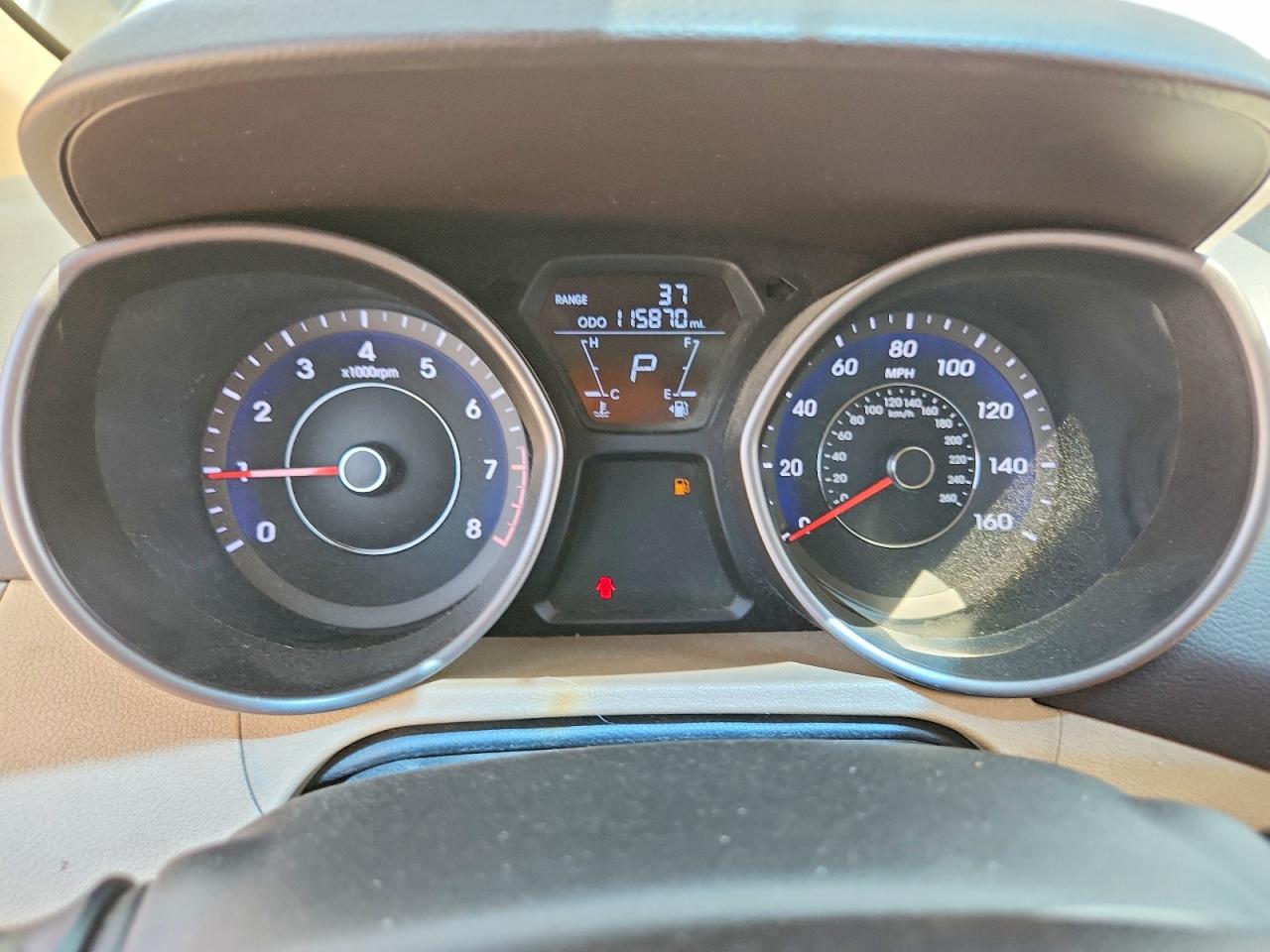 2013 Hyundai Elantra Gls Black vin: 5NPDH4AE7DH435666