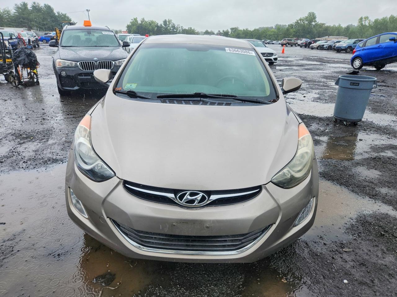 2013 Hyundai Elantra Gls Gold vin: 5NPDH4AE7DH436882