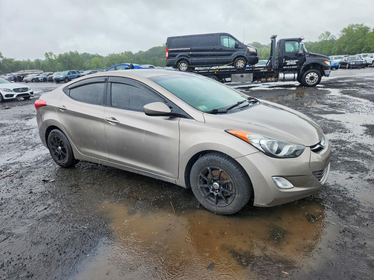 2013 Hyundai Elantra Gls Gold vin: 5NPDH4AE7DH436882
