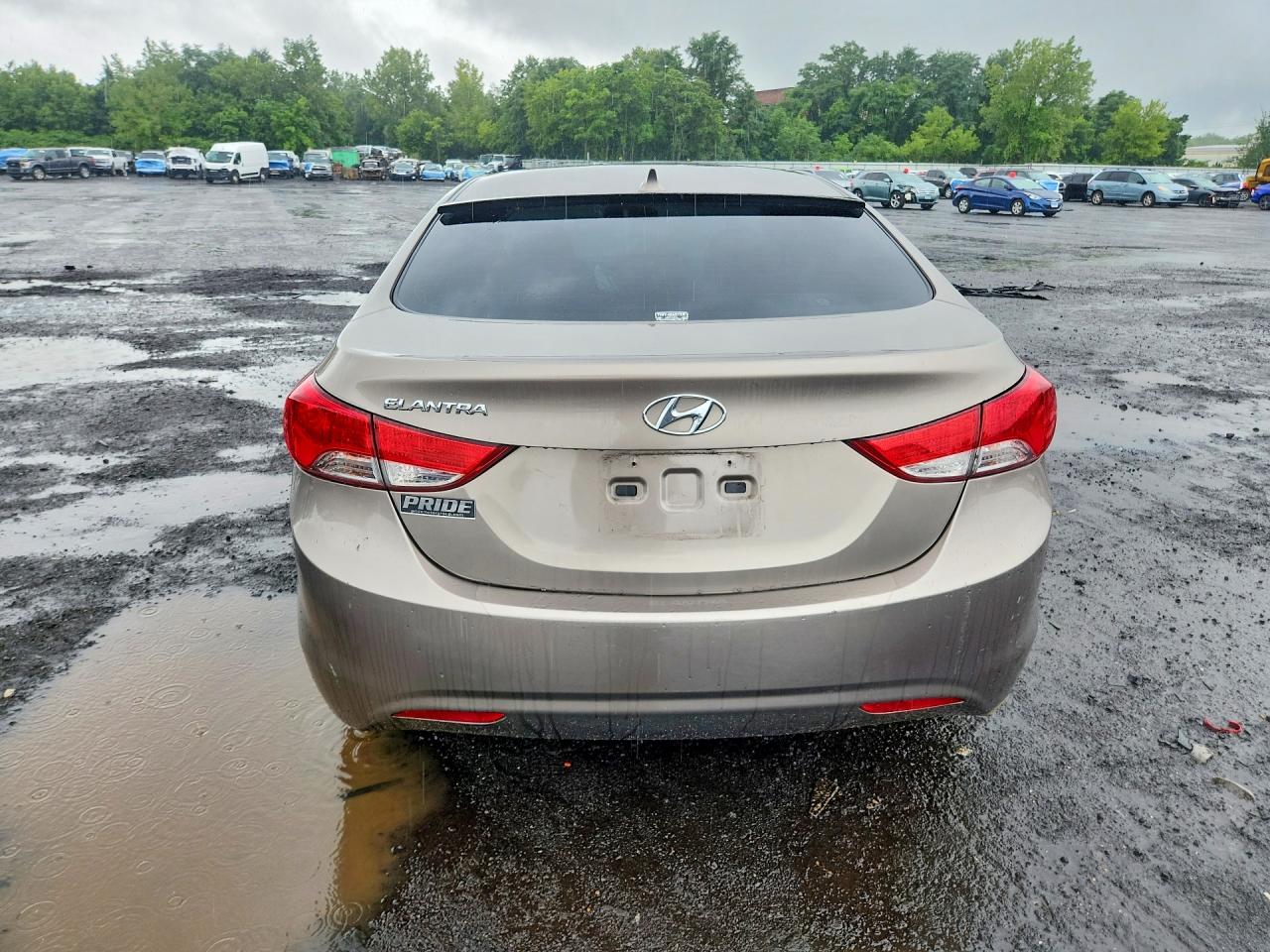 2013 Hyundai Elantra Gls Gold vin: 5NPDH4AE7DH436882