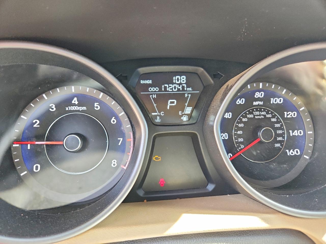 2013 Hyundai Elantra Gls White vin: 5NPDH4AE7DH448630