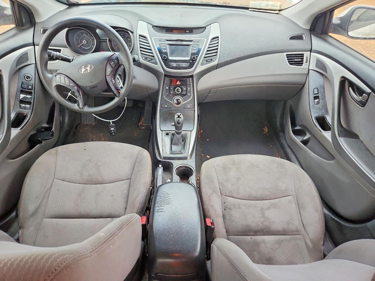 2014 Hyundai Elantra Se Белый vin: 5NPDH4AE7EH459452