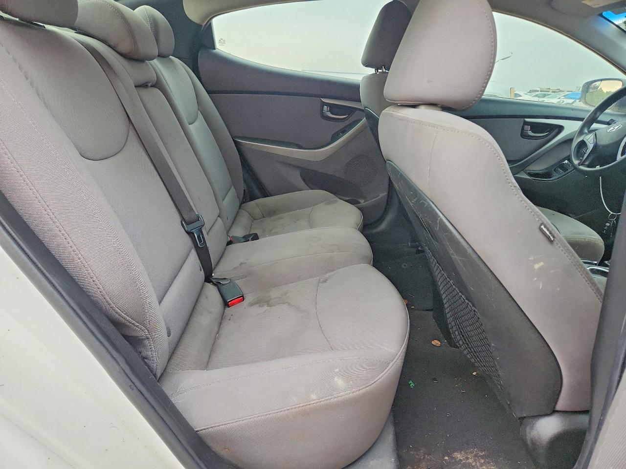 2014 Hyundai Elantra Se Белый vin: 5NPDH4AE7EH459452