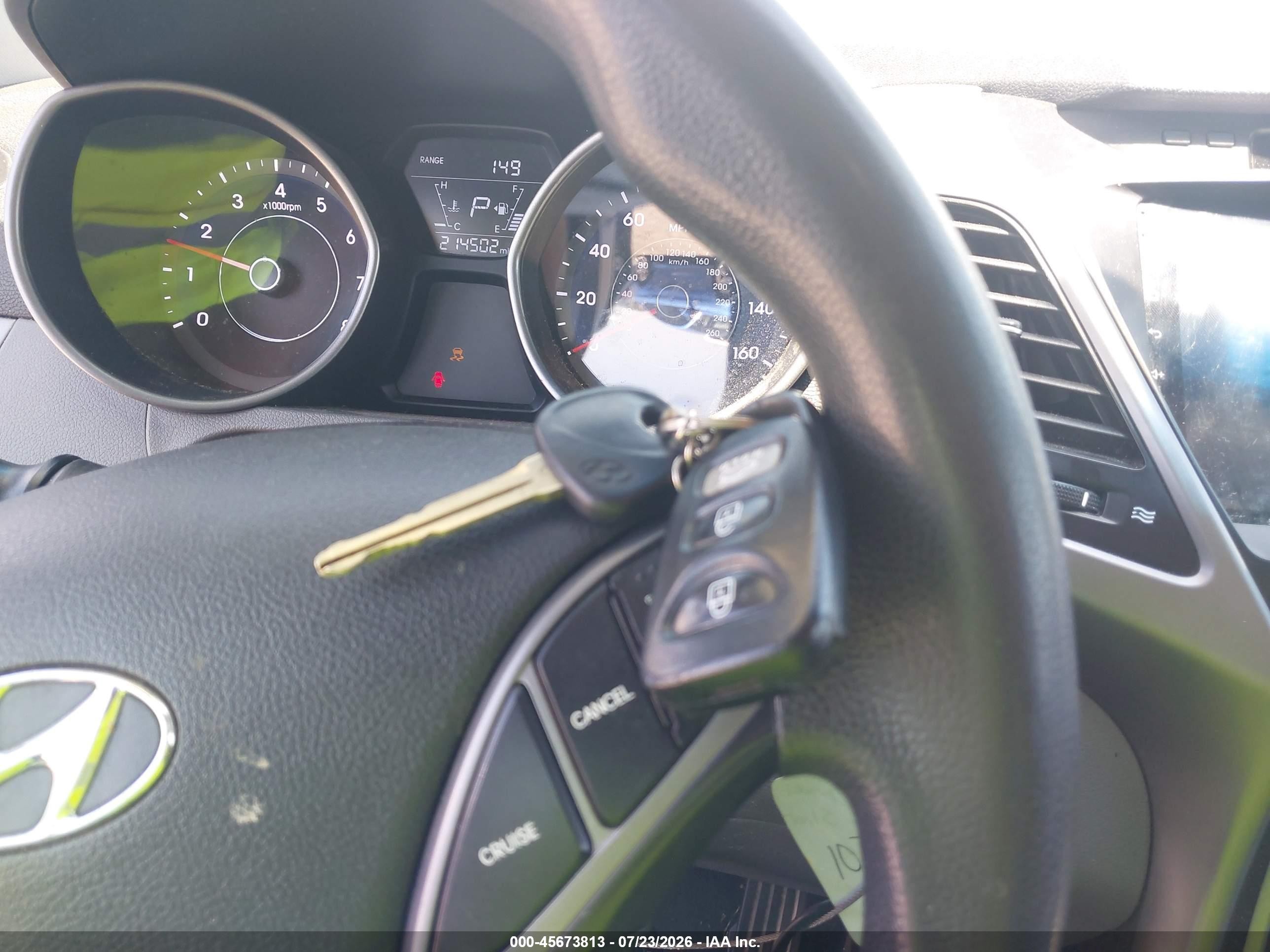 2014 Hyundai Elantra Se Серебряный vin: 5NPDH4AE7EH461802