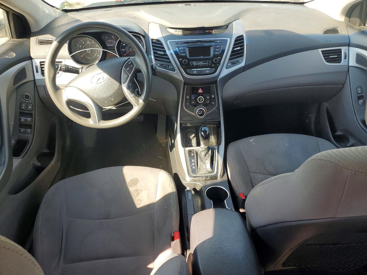 2014 Hyundai Elantra Se Silver vin: 5NPDH4AE7EH467230