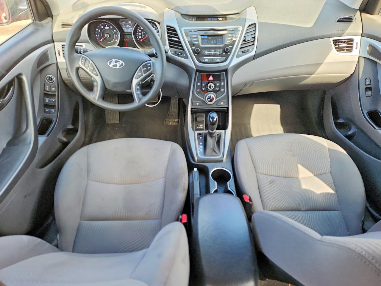 2014 Hyundai Elantra Se Red vin: 5NPDH4AE7EH472024