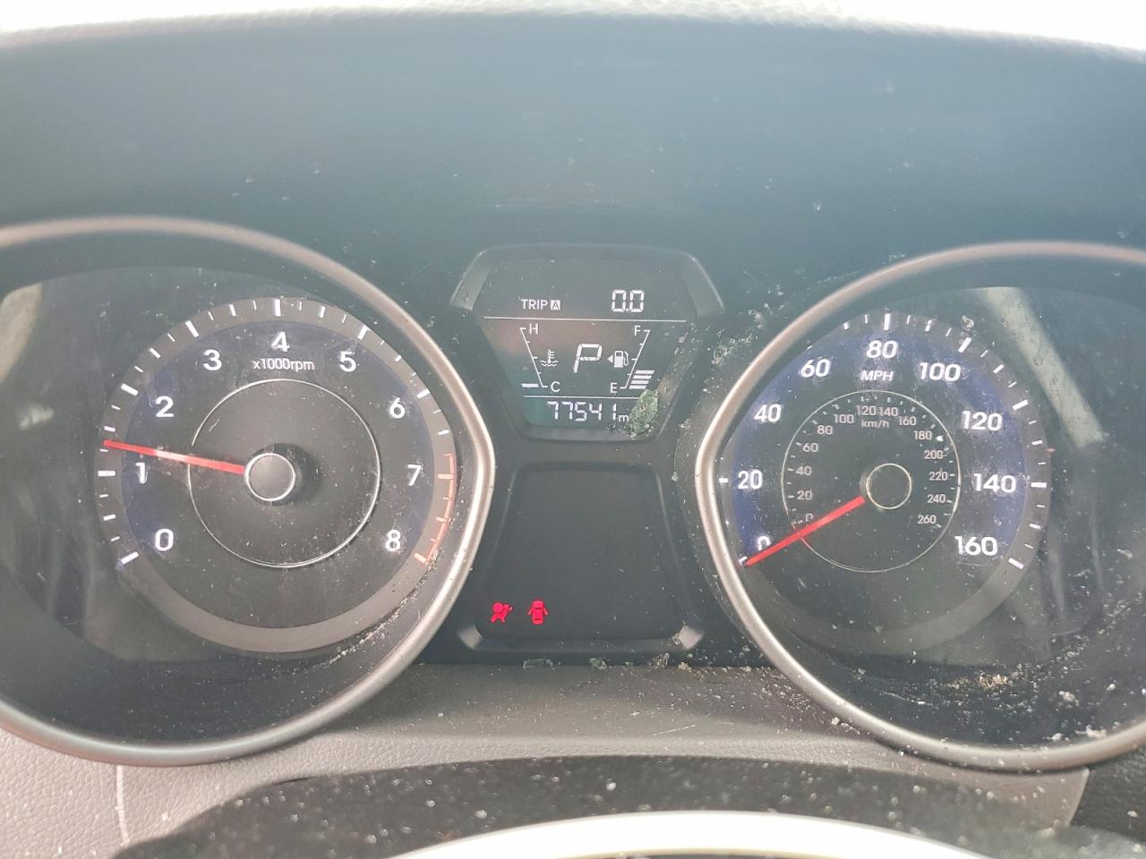 2014 Hyundai Elantra Limited Gray vin: 5NPDH4AE7EH473402