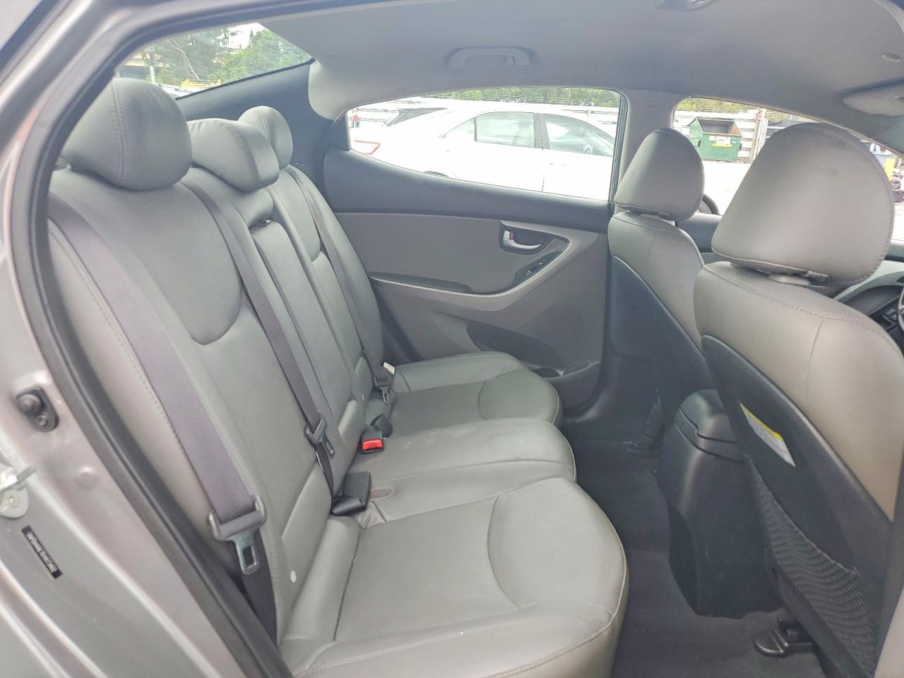 2014 Hyundai Elantra Limited Gray vin: 5NPDH4AE7EH473402