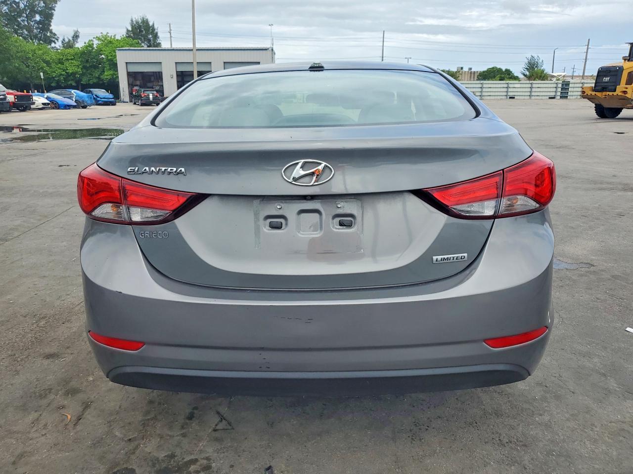 2014 Hyundai Elantra Limited Gray vin: 5NPDH4AE7EH473402