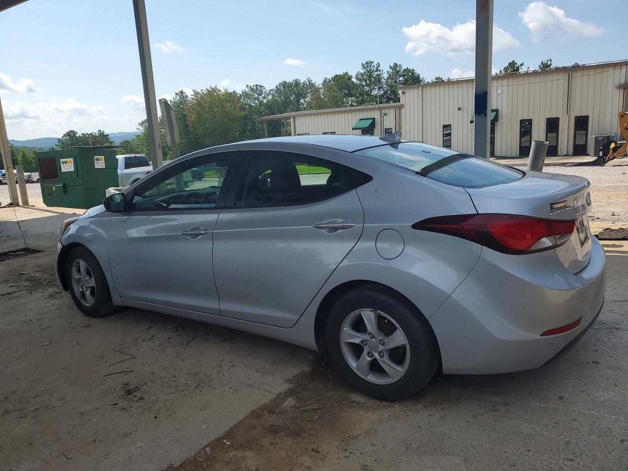 2014 Hyundai Elantra Se Silver vin: 5NPDH4AE7EH480477