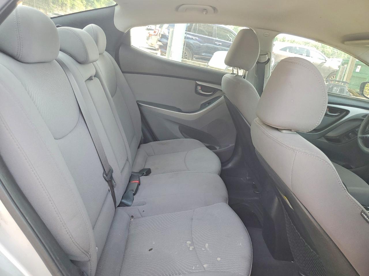 2014 Hyundai Elantra Se Silver vin: 5NPDH4AE7EH480477