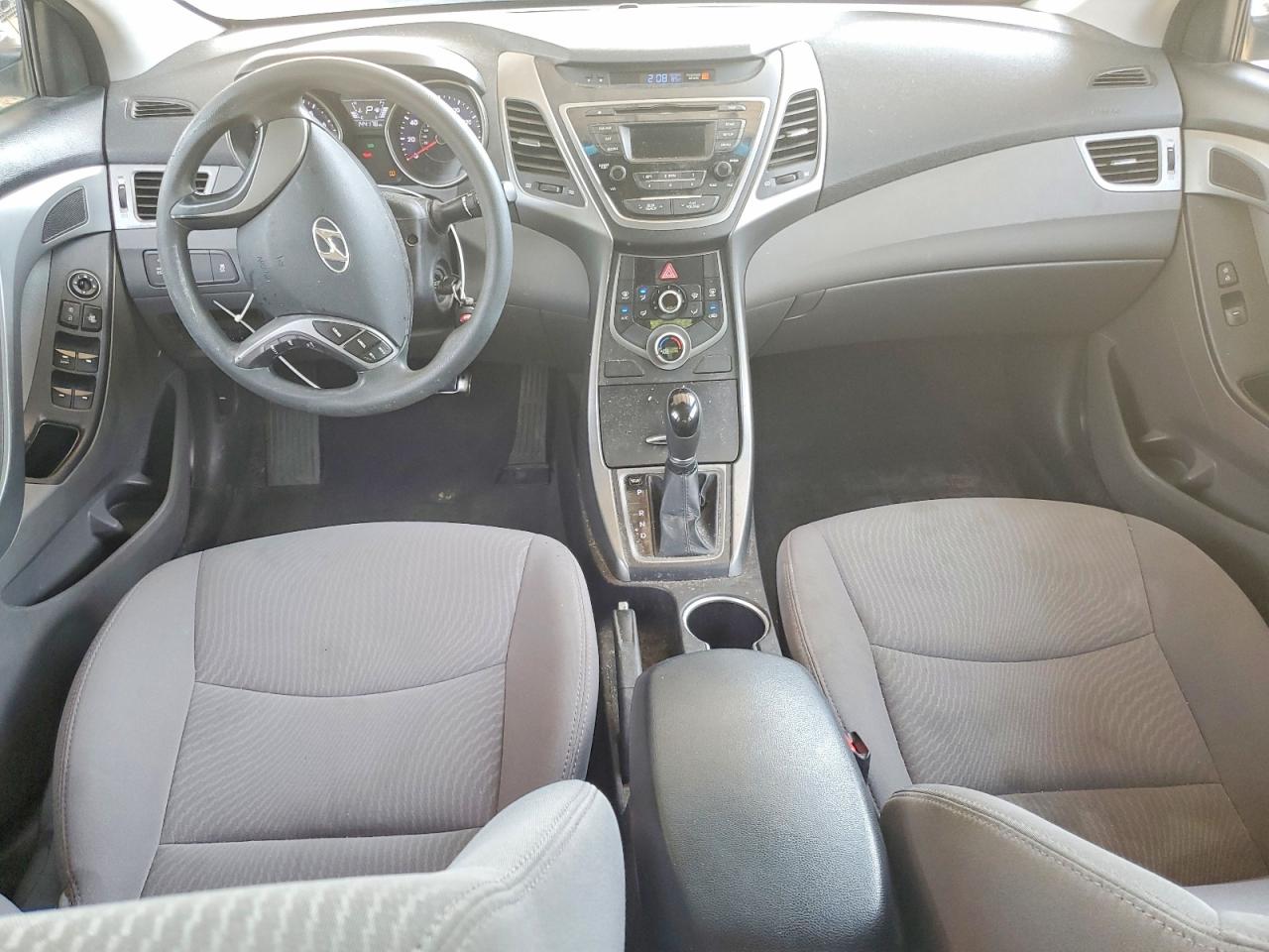 2014 Hyundai Elantra Se Silver vin: 5NPDH4AE7EH480477