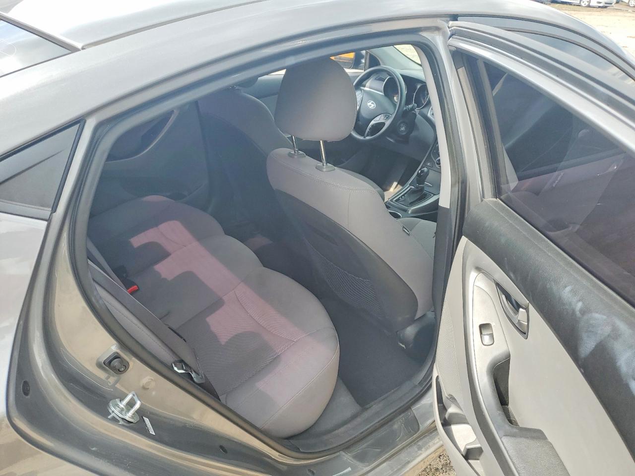 2014 Hyundai Elantra Se Gray vin: 5NPDH4AE7EH481743