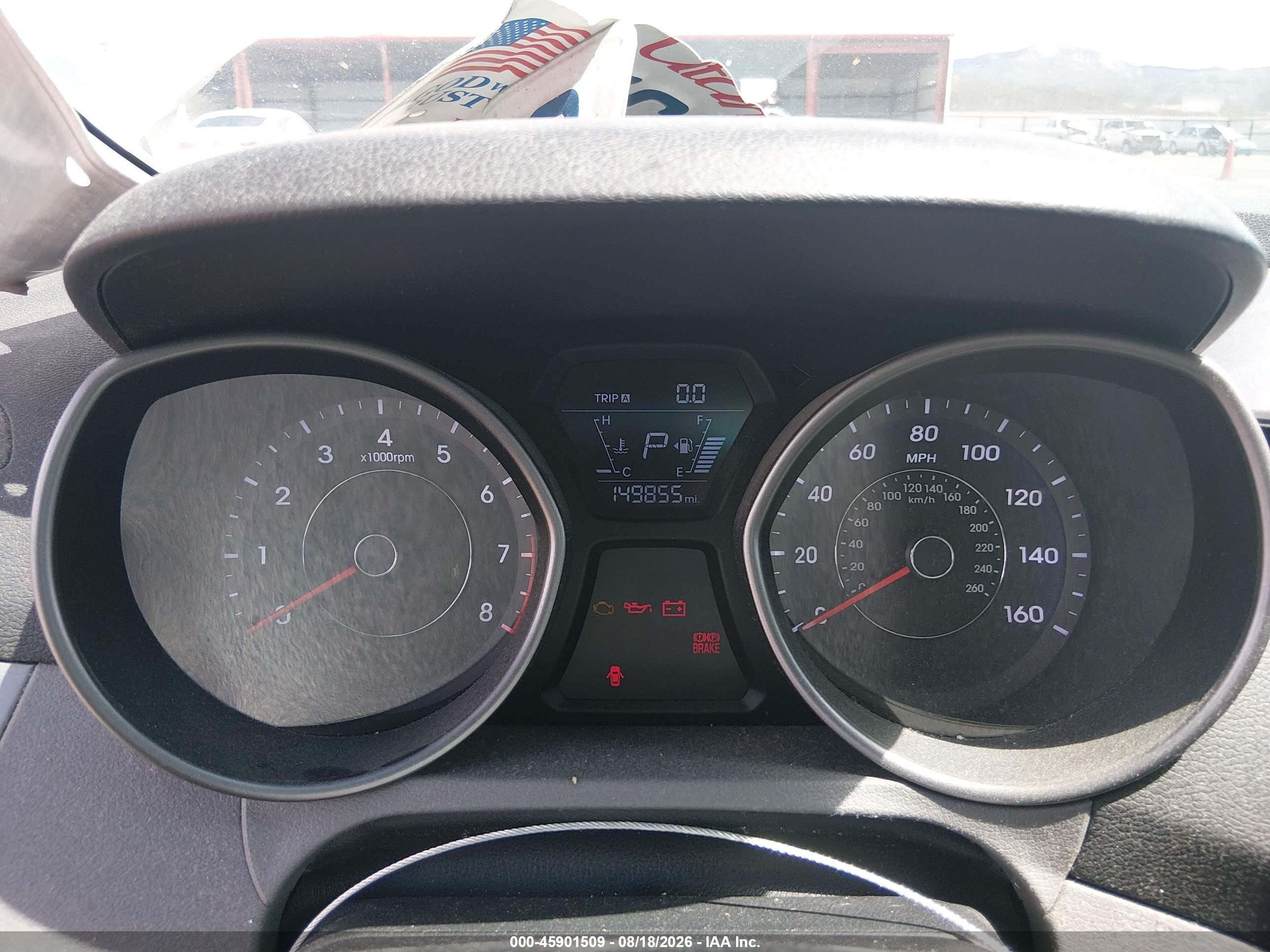 2014 Hyundai Elantra Se Белый vin: 5NPDH4AE7EH483377