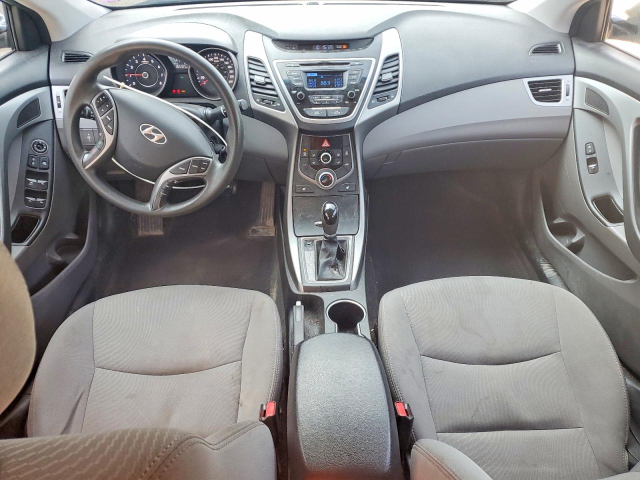 2014 Hyundai Elantra Se White vin: 5NPDH4AE7EH495223