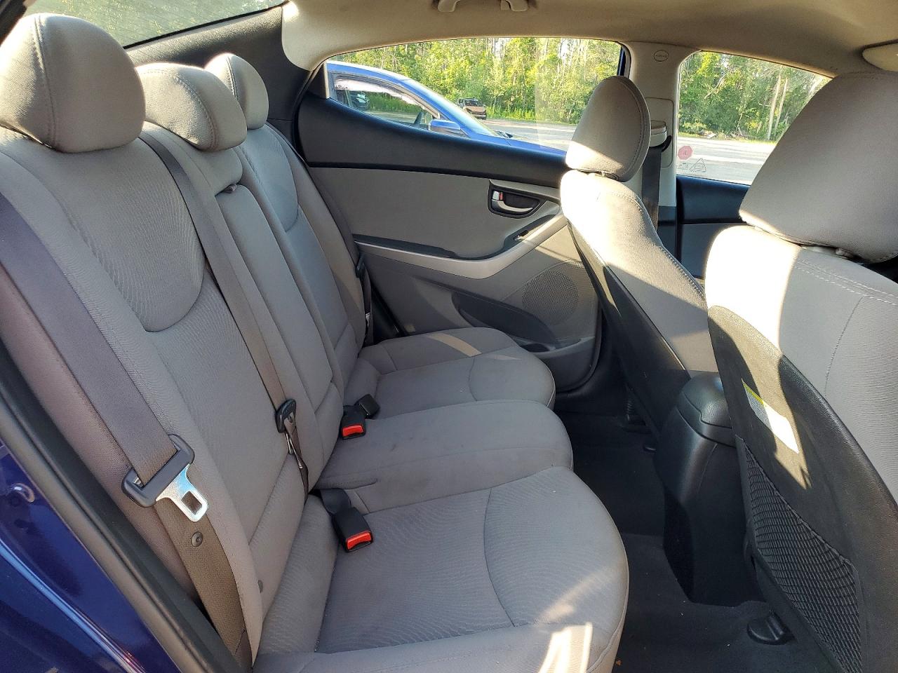 2014 Hyundai Elantra Se Blue vin: 5NPDH4AE7EH507967