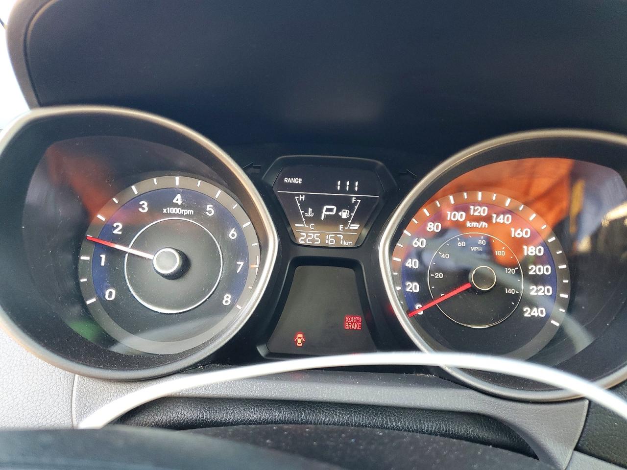 2014 Hyundai Elantra Se Blue vin: 5NPDH4AE7EH507967