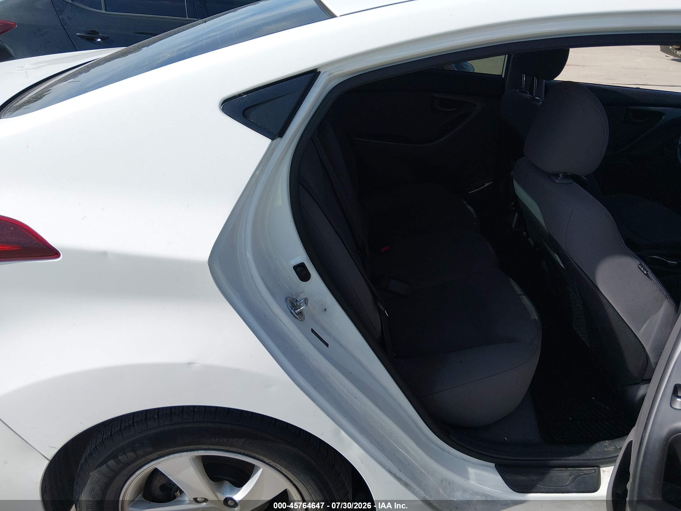 2014 Hyundai Elantra Se Белый vin: 5NPDH4AE7EH510254
