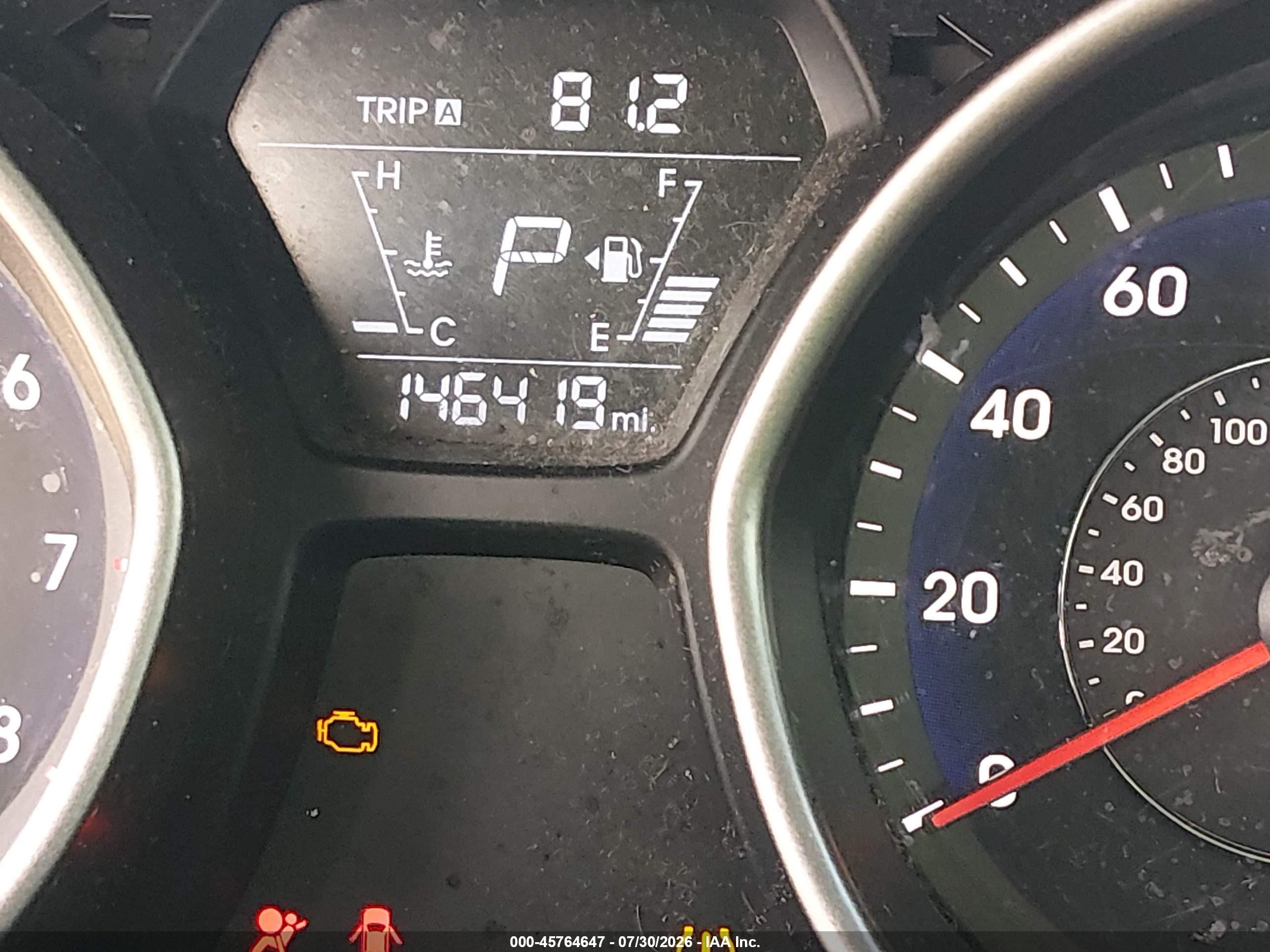 2014 Hyundai Elantra Se Белый vin: 5NPDH4AE7EH510254
