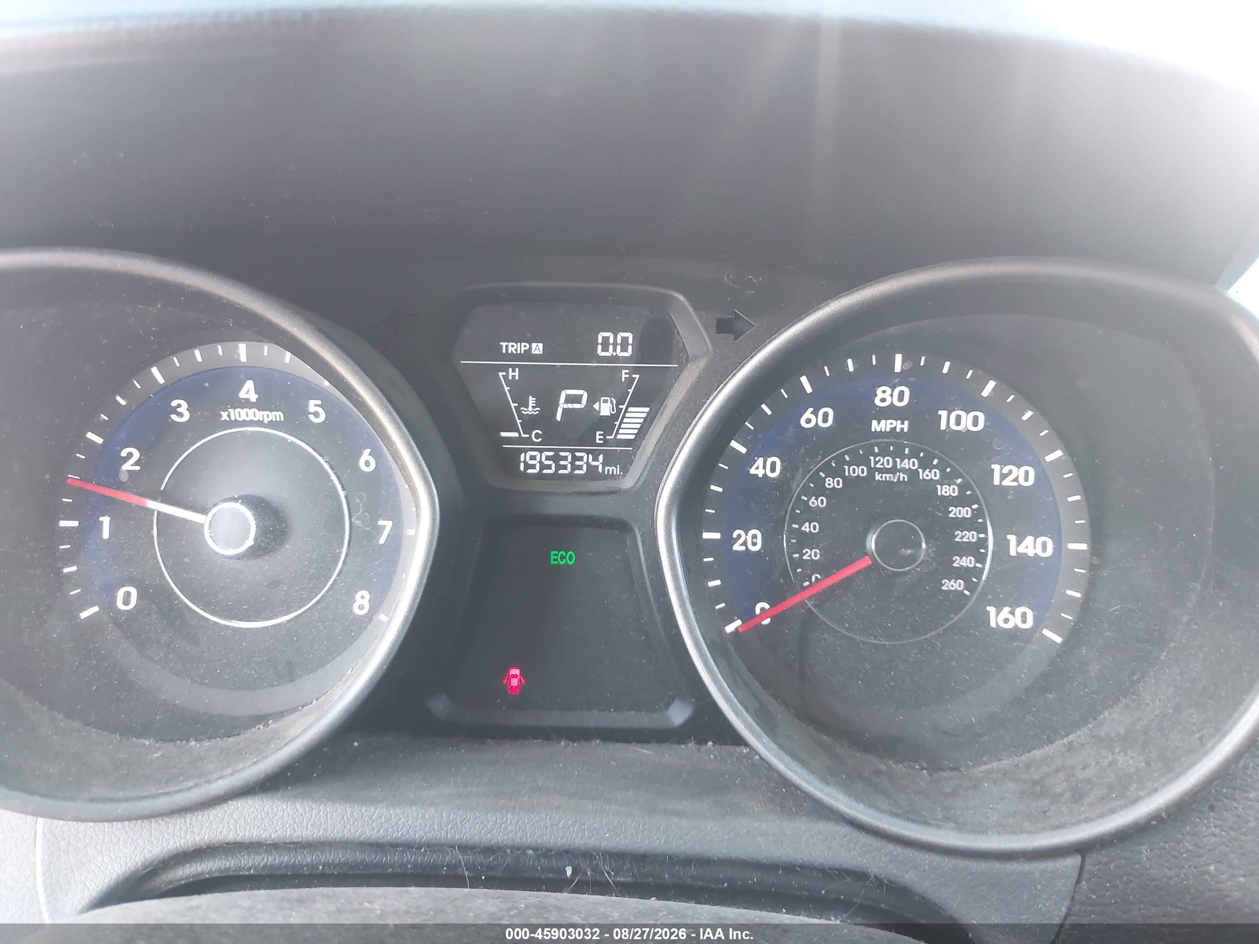 2014 Hyundai Elantra Se Red vin: 5NPDH4AE7EH513848