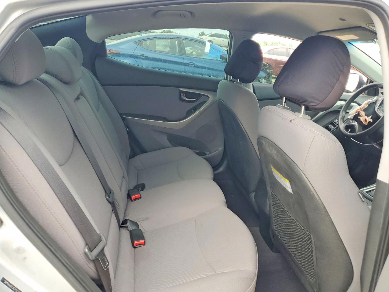 2014 Hyundai Elantra Se Silver vin: 5NPDH4AE7EH515597