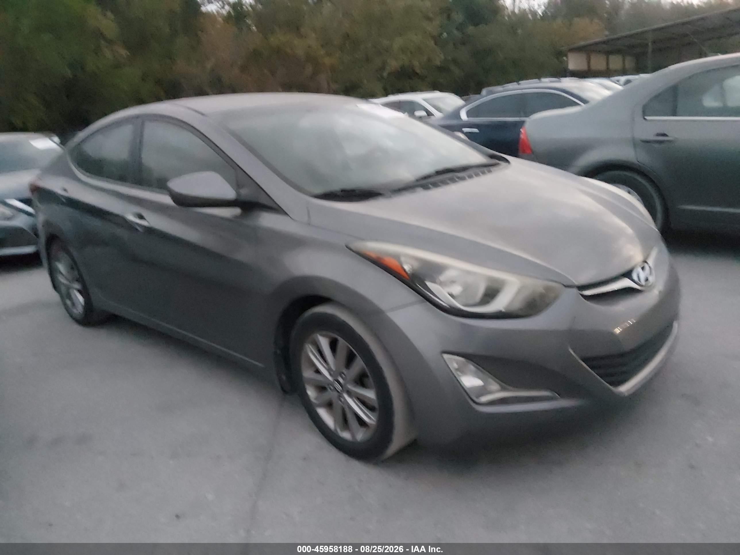 2014 Hyundai Elantra Se Tan vin: 5NPDH4AE7EH519097