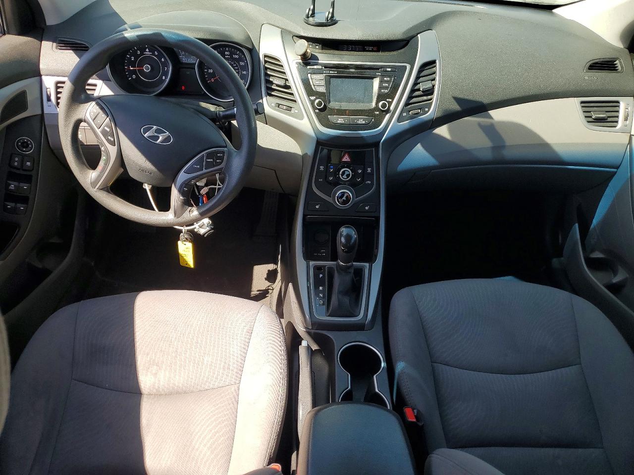 2014 Hyundai Elantra Se Silver vin: 5NPDH4AE7EH519116