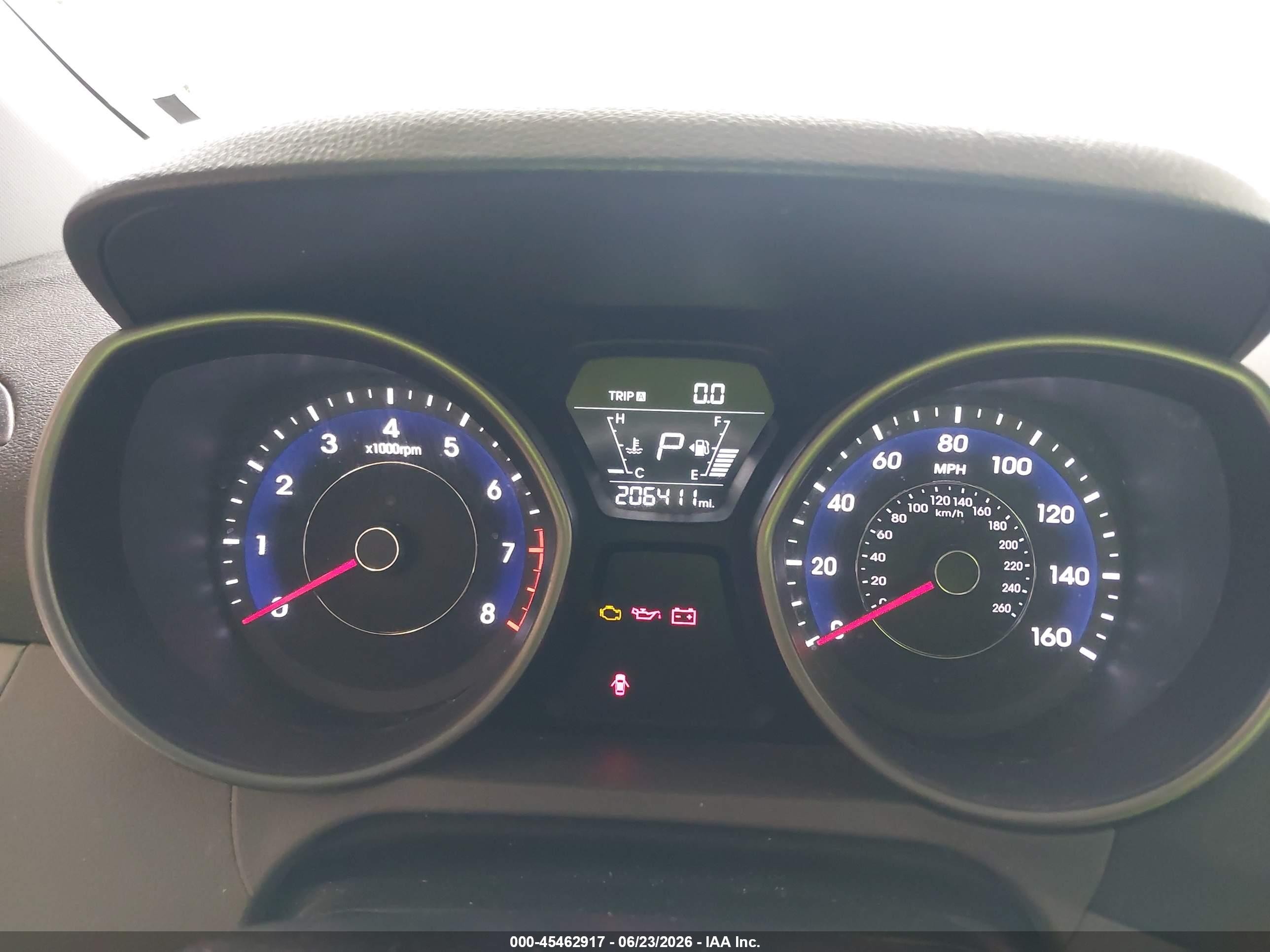 2014 Hyundai Elantra Se Белый vin: 5NPDH4AE7EH527703