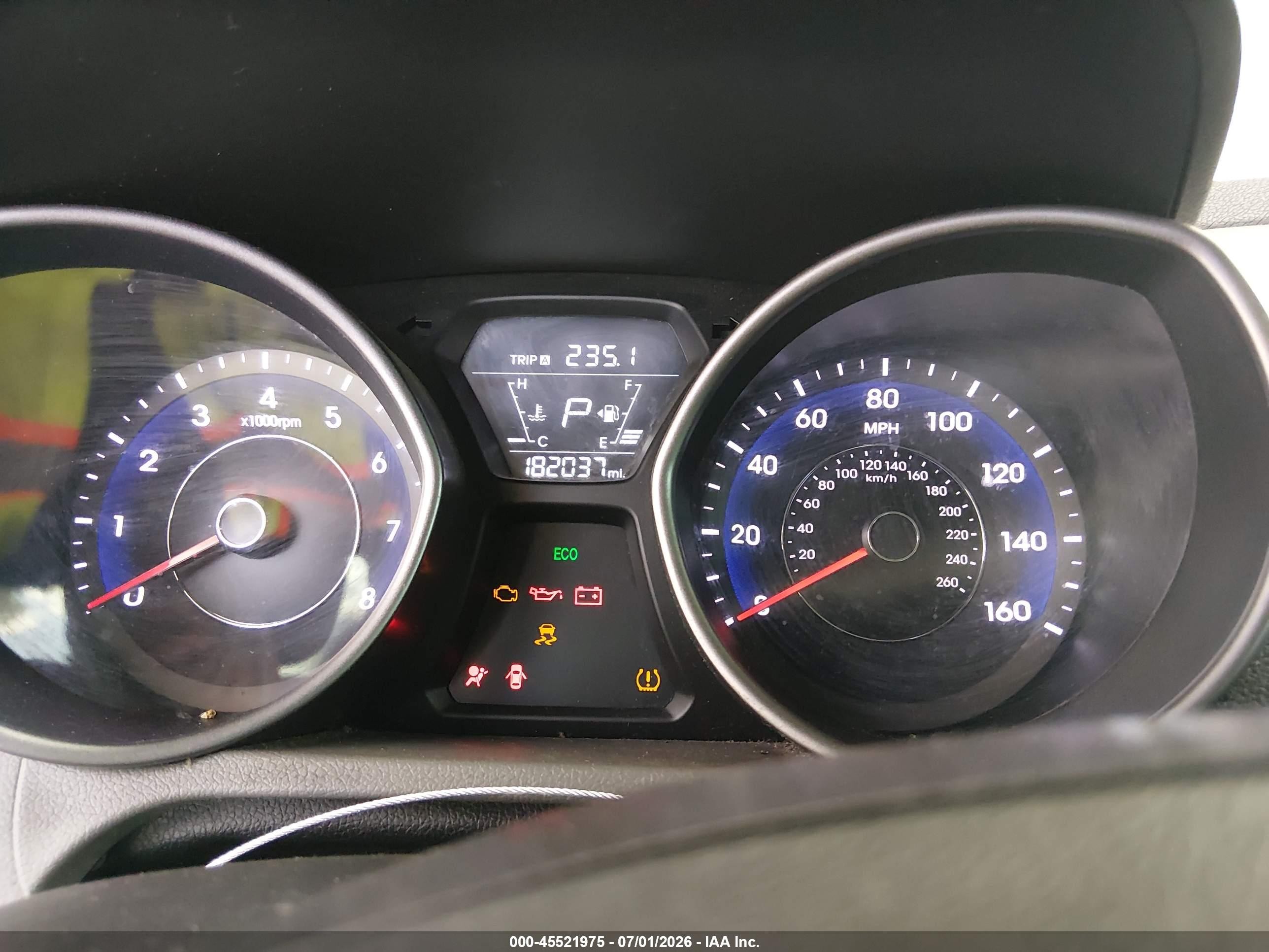 2014 Hyundai Elantra Se Red vin: 5NPDH4AE7EH534585