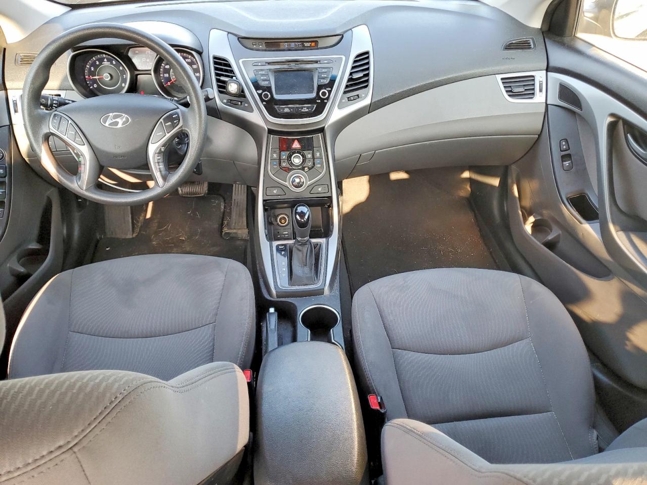 2014 Hyundai Elantra Se Black vin: 5NPDH4AE7EH535719