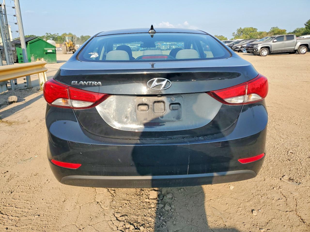 2014 Hyundai Elantra Se Black vin: 5NPDH4AE7EH535719