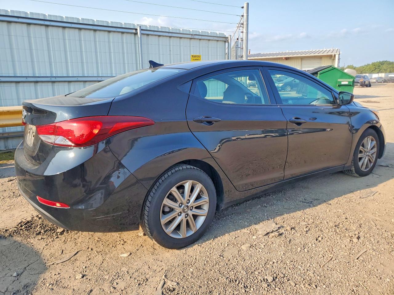 2014 Hyundai Elantra Se Black vin: 5NPDH4AE7EH535719