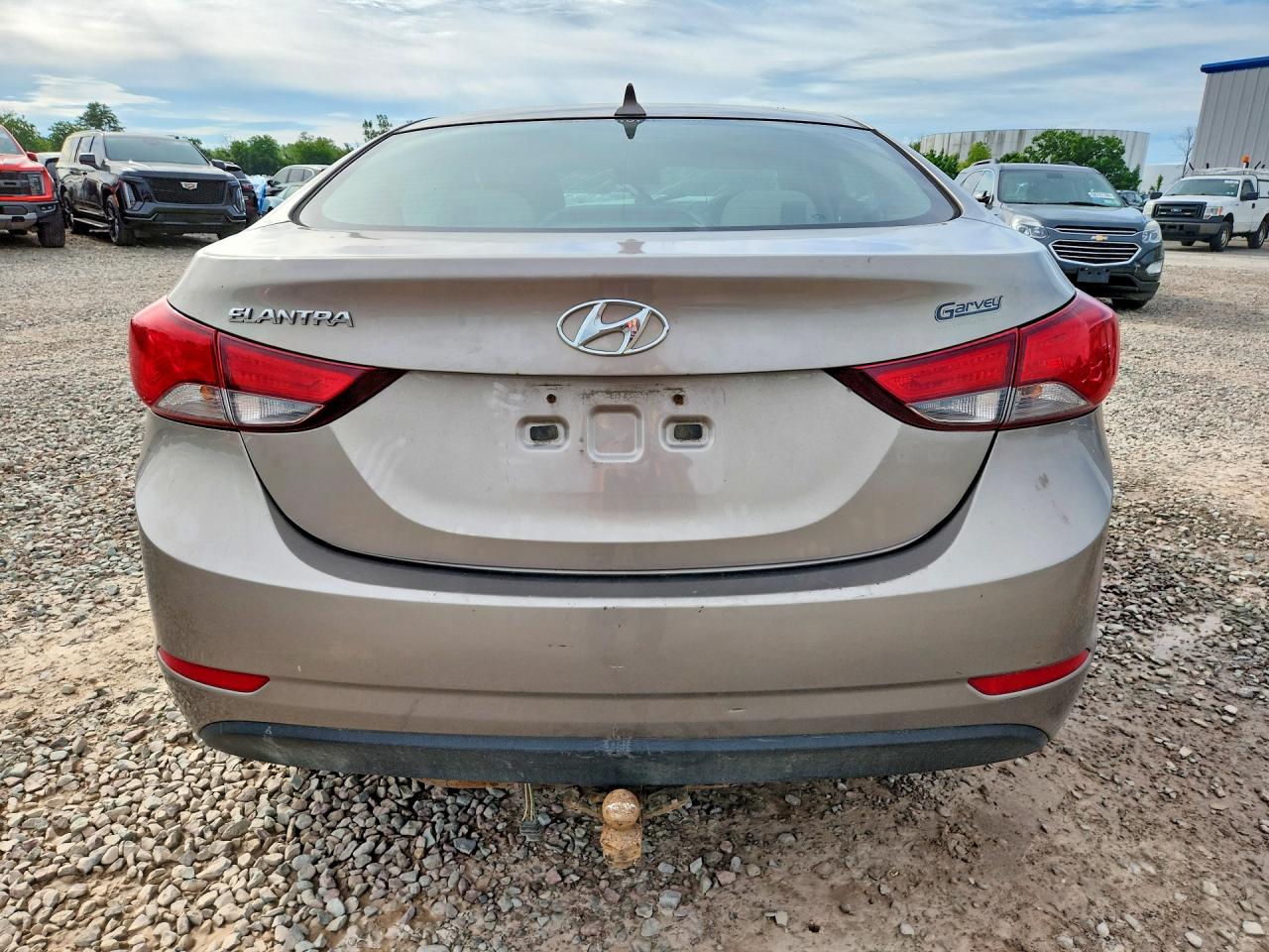 2014 Hyundai Elantra Se Коричневый vin: 5NPDH4AE7EH537504