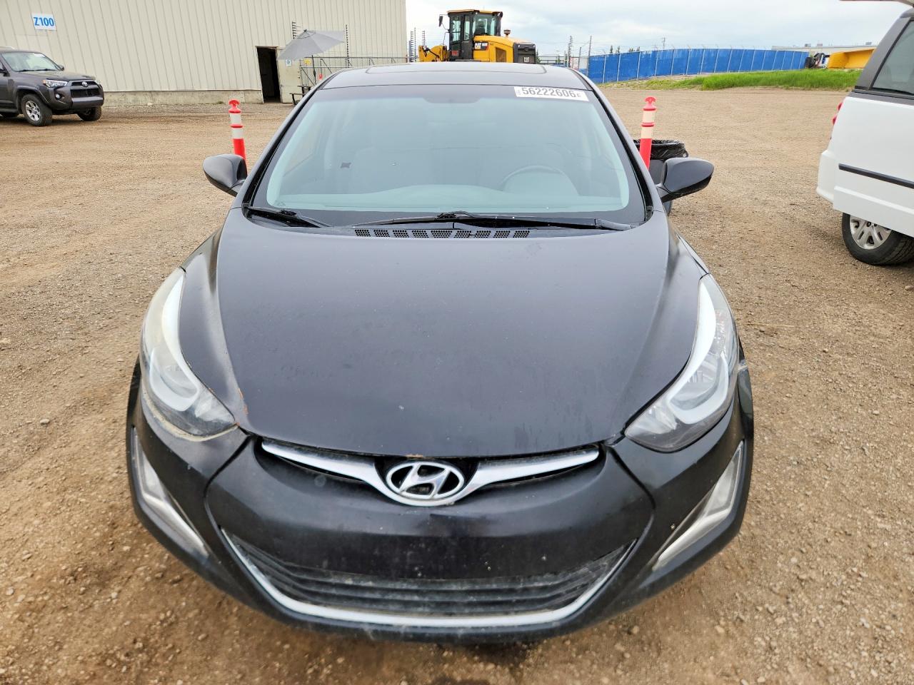2014 Hyundai Elantra Se Black vin: 5NPDH4AE7EH540841