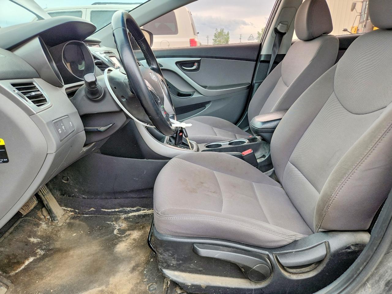 2014 Hyundai Elantra Se Black vin: 5NPDH4AE7EH540841