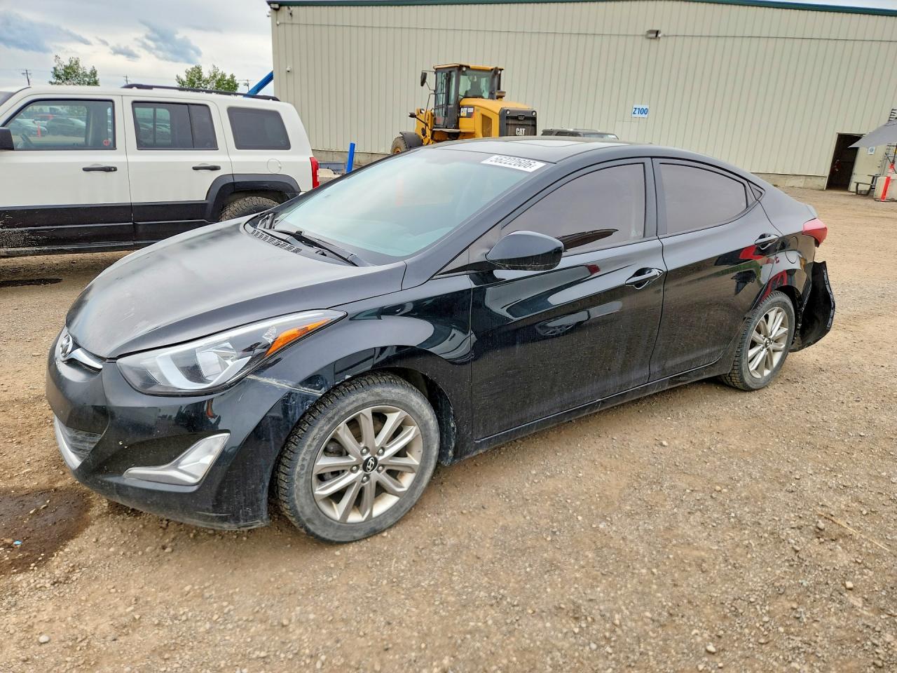 2014 Hyundai Elantra Se Black vin: 5NPDH4AE7EH540841